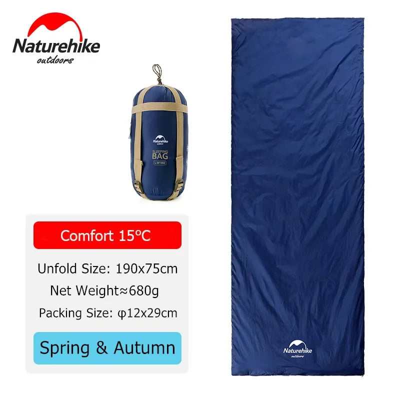 Saco de Dormir Ultraligero – Compacto, Impermeable y Ligero para Viajes y Festivales