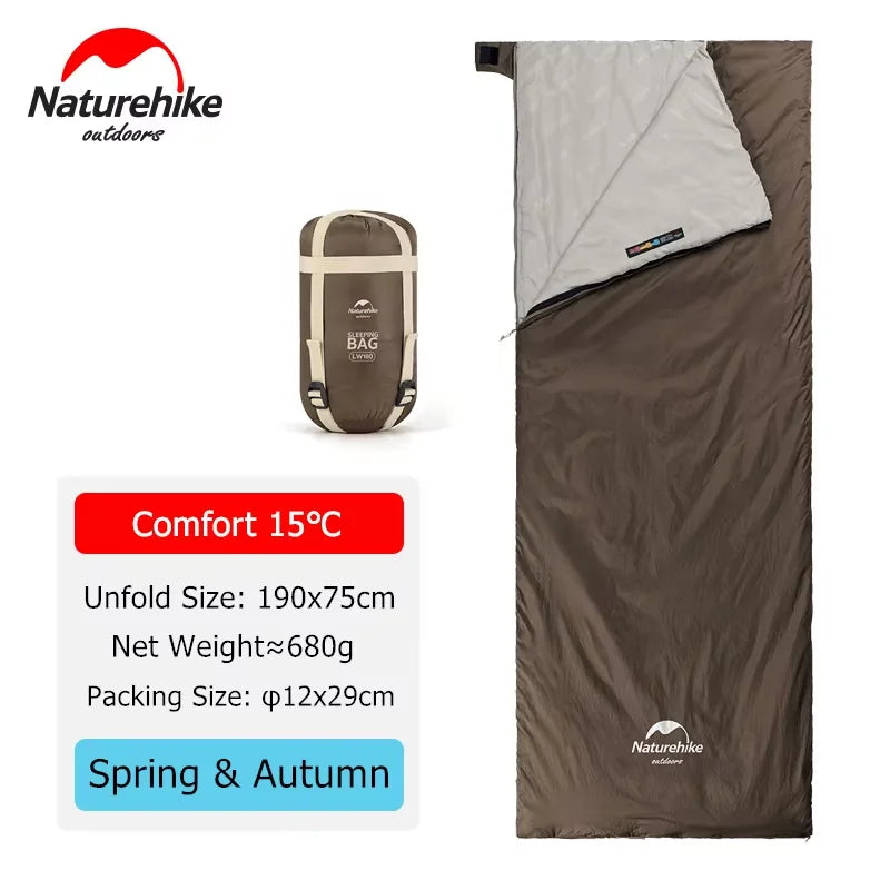 Saco de Dormir Ultraligero – Compacto, Impermeable y Ligero para Viajes y Festivales