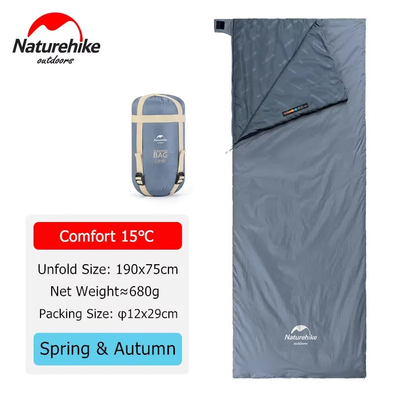 Saco de Dormir Ultraligero – Compacto, Impermeable y Ligero para Viajes y Festivales